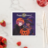 ハッピーハローウィンコスチューム スタンダードカクテルナプキン (インサイチュ)