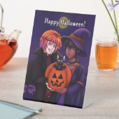 ハッピーハローウィンコスチューム 台座サイン (インサイチュ)