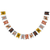 ハッピーハローウィンコテージコアスパイダースフォラルスカル バンティングフラッグ (全)