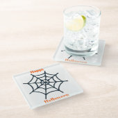 ハッピーハローウィンコースター ガラスコースター (アングル)