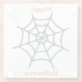 ハッピーハローウィンコースター ガラスコースター (裏面)