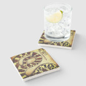 ハッピーハローウィンコースター ストーンコースター (横)