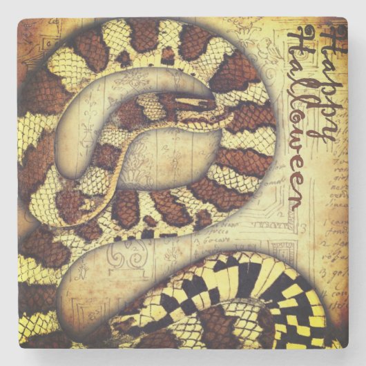 ハッピーハローウィンコースター ストーンコースター (正面)