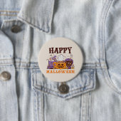 ハッピーハローウィンコーヒービール 缶バッジ (インサイチュ)