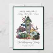 ハッピーハローウィンゴシックニューホームホリデームービング 案内状 (正面)