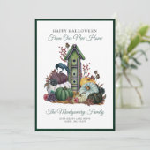 ハッピーハローウィンゴシックニューホームホリデームービング 案内状 (スタンド正面)