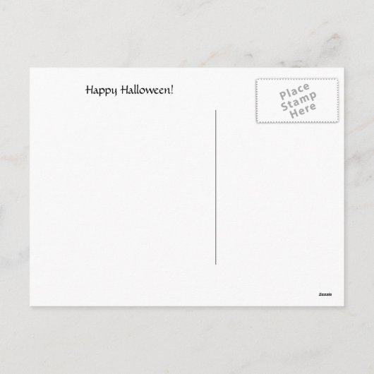 ハッピーハローウィンゴシック シーズンポストカード (裏面)