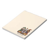 ハッピーハローウィンゴルデンドルドッグス ノートパッド (回転)