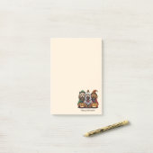 ハッピーハローウィンゴルデンドルドッグス ポストイット (デスク上)