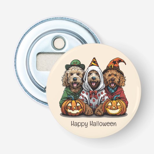 ハッピーハローウィンゴルデンドルドッグス 栓抜き (正面)