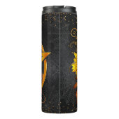 ハッピーハローウィンゴールデンペンタグラムウィッチ タンブラー (裏面)