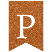 ハッピーハローウィンゴールドフォイルグリッターバンティングバナー バンティングフラッグ (第3の旗)