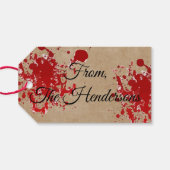 ハッピーハローウィンサンキューギフトラベル ギフトタグ (裏面横)