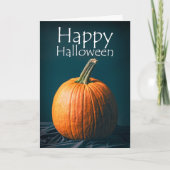 ハッピーハローウィンシンプルパンプキンスチルライフ シーズンカード (正面)