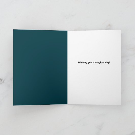 ハッピーハローウィンシンプルパンプキンスチルライフ シーズンカード (内部)