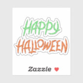 ハッピーハローウィンシールフォント シール (シート)