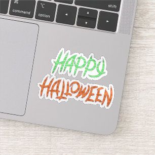 ハッピーハローウィンシールフォント シール