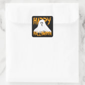 ハッピーハローウィンシール スクエアシール (バッグ)