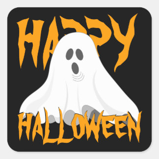 ハッピーハローウィンシール スクエアシール