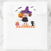 ハッピーハローウィンシール スクエアシール (バッグ)