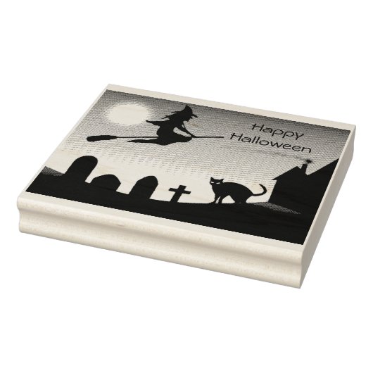 ハッピーハローウィンシーン – ラバースタンプ (スタンプ)
