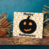 ハッピーハローウィンジャックオラネルン フォトプラーク (側面)