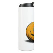 ハッピーハローウィンジャックオランタンアダルトナチュラル タンブラー (回転左)