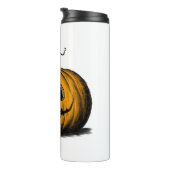 ハッピーハローウィンジャックオランタンアダルトナチュラル タンブラー (回転右)