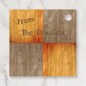 ハッピーハローウィンジャックオランタンパンプキン フェイバータグ (裏面)