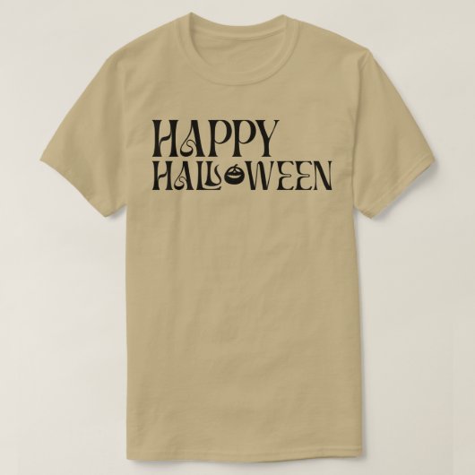 ハッピーハローウィンジャックオールタンカボチャ秋ティー Tシャツ (デザイン正面)