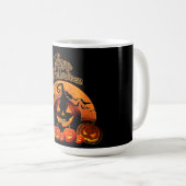 ハッピーハローウィンジャック・オ・ランタン コーヒーマグカップ (正面右)
