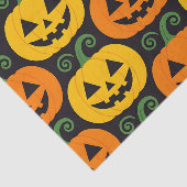 ハッピーハローウィンジャック – O' – ランタン&旋回つる植物 薄葉紙 (詳細)