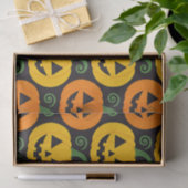 ハッピーハローウィンジャック – O' – ランタン&旋回つる植物 薄葉紙 (ギフト)