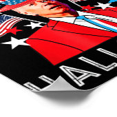 ハッピーハローウィンジョーバイデン氏7月4日Memorial Ind ポスター (角)