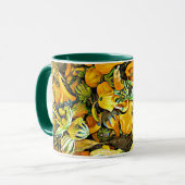 ハッピーハローウィンスカッシュアンドガールコーヒーマグ マグカップ (正面左)