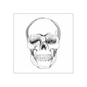 ハッピーハローウィンスカル ラバースタンプ (インプリント)