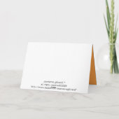 ハッピーハローウィンスクラップブックスタイル カード (裏面)