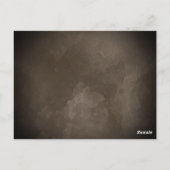 ハッピーハローウィンスチームパンクスカル骨格 ポストカード (裏面)