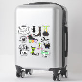 ハッピーハローウィンステッカーセット シール (スーツケース)