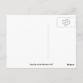 ハッピーハローウィンスパイダーズ&スパイダーウェブ文字はがき ポストカード (裏面)