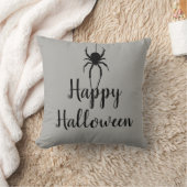 ハッピーハローウィンスパイダー装飾用クッション クッション (ブランケット)