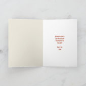 ハッピーハローウィンゾンビハンドトリックまたはトリート カード (内部)