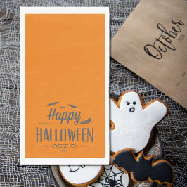 ハッピーハローウィンタイポグラフィ