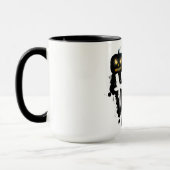 ハッピーハローウィンタイポグラフィ マグカップ (左)