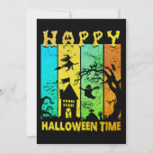 ハッピーハローウィンタイムウィッチハウス幽霊墓地 招待状 (正面)