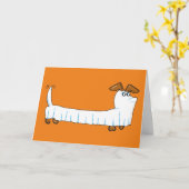 ハッピーハローウィンダシュント カード (黄色い花)