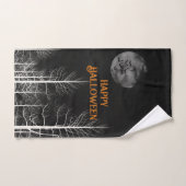 ハッピーハローウィンダークウッズフルムーン ハンドタオル (ハンドタオル)