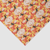 ハッピーハローウィンティッシュペーパーカボチャ 薄葉紙 (詳細)