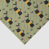 ハッピーハローウィンティッシュペーパーブラックキャット 薄葉紙 (詳細)