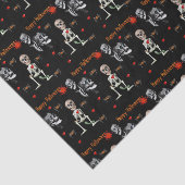 ハッピーハローウィンティッシュペーパー、スケルトン 薄葉紙 (詳細)